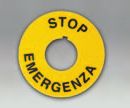 DISCO SEGNALAZIONE EMERGENZA-STOP - GNV PTE/I
