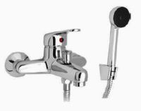 MONOCOMANDO VASCA C/DUPLEX SERIE INES CROMO - DIA H235R330