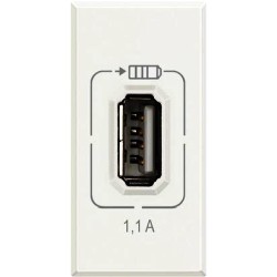 AXOLUTE - USB CHARGER 1,1A WHITE - BTI HD4285C1