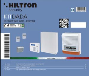 KIT ALLARME CENTRALE DADA8 +CONS. DD22+ 2PZ RDT10+SA310+SP31 - C1A KITDADA