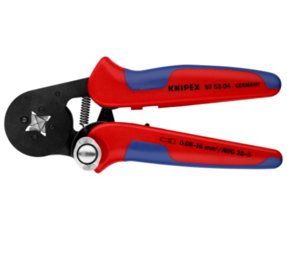 PINZA PER TERMINALI A BUSSOLA DA 0,08-10+16MM - KNI 97 53 04
