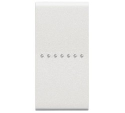 LL - COPRITASTO COMANDO ASSIALE 1M BIANCO - BTI N4916