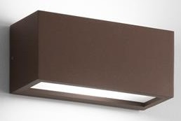 APPLIQUE METRO IP54 E27 250X110X100 CORTEN - ISY 535