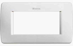 PLACCA 4P BIANCO LUNA-PZ.10 - BTI C4804BN