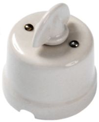 INTERRUTTORE ROTATIVO BIANCO - FAI 9007/IR/BI