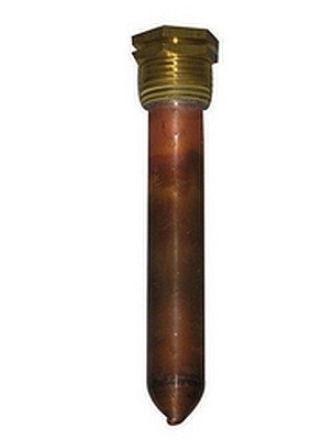 POZZETTO X SONDA 1/2 GAS CONICO 10CM X 3BULBI D. 15X16MM - DIA 4124082