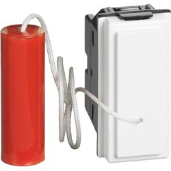 L.NOW - PULSANTE 1P NO 10A A TIRANTE BIANCO - BTI KW4033