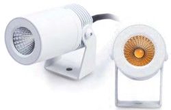 FARETTO LED 7W 40° 3000K IP65 PASSIVATO BIANCO - ERX AL1040BC