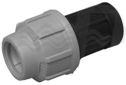 RACCORDO FEMMINA 1"X32 X POLIETILENE - DIA 3330310632