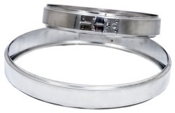 FASCETTA DI BLOCCAGGIO DOPPIA PARETE INOX D.100-130 L36MM GR - BERT FBDP150