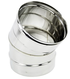 CURVA 30° D.220 INOX SP0,5 A.304 - BERT C30A304220