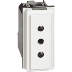 L.NOW - PRESA 2P+T 10A 250VAC BIANCO - BTI KW4113