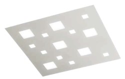 PLAFONIERA LED 60W CHECKER BOARD 610X610 BIANCA - ISY 404