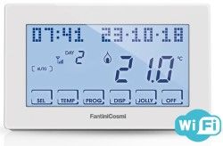 CRONOTERMOSTATO INTELLITOUCH WIFI 2-40° DA PARETE MULTIFUNZ. - FAN CH180WIFI