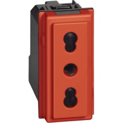 L.NOW - PRESA 2P+T 10/16A 250VAC BIPAS. R - BTI KR4180
