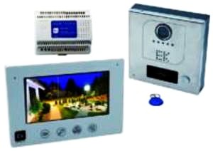 KIT VIDEOCITOFONO UNIFAMILIARE KVP-2700 - ERT 370462000