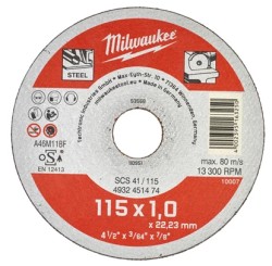 DISCO DA TAGLIO 115X1MM - 4932451474 - COP 4932451475