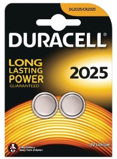 BATTERIA AL LITIO CR2025 BL.2 - CFG CR2025B2