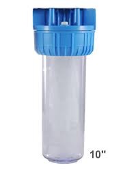 CORPO FILTRO SINGOLO 1"-10" BIC. OPACO - CRIS 120010001OP