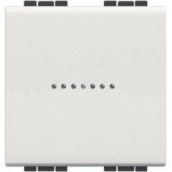 LL - PULSANTE AX 1P NO 10A 2M BIANCO - BTI N4055M2N