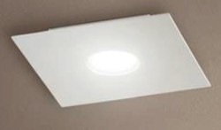 PLAFONIERA FLET 23X23 1XGX53 - ISY 2078