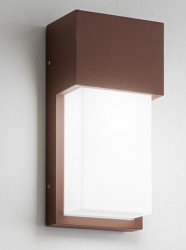 APPLIQUE 20W E27 245X120X82 IP54 CORTEN - ISY 924