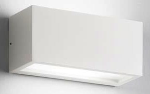 APPLIQUE METRO IP54 250X110X100 -1X R7S BIANCO - ISY 533L