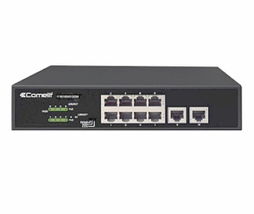 SWITCH POE 8 PORT+2GE UPLINK +120W ALIMENTAZIONE INTEGRATA - COE IPSWP10N01A