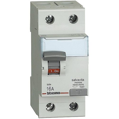 BTDIN - DIFFER PURO AC 2P 16A 10MA - BTI G722AC16