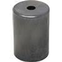 BICCHIERE CILINDRICO METALLO NERO - FAI 0146/NE