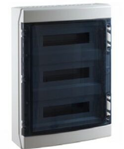 CENTRALINO DA PARETE 54M (3X18) 42X59X15 IP65 ABS+PT - CHT CHT30008