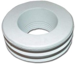MORSETTO IN GOMMA BIANCA PER WC D.60X30/32 - DBR P04470001
