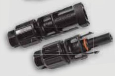 COPPIA CONNETTORI MASCHIO/FEMMINA MC4 PER CAVO SOLARE 2,5/6 - FME A99951