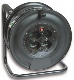 AVVOLGICAVO 50M D.260MM SPINA 16A CAVO 3G1,5 CON 4PR.SCHUKO - FME 14613