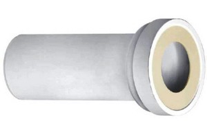 MANICOTTO PER W.C. RIGIDO PVC D.100X180 - DIA 371B8430