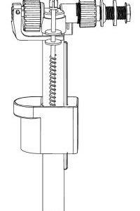 GALLEGGIANTE A CONTROPRESSIONE WC 3/8 - DBR P7002NEW