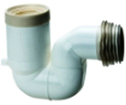 CURVA TECNICA A S IN PLASTICA PER RISTR.ACCORC. D.90/100/110 - DBR P1316RIST01