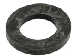 GUARNIZIONE IN GOMMA NERA PER TUBO LAVATRICE 24X11X2 - DBR GGNL034