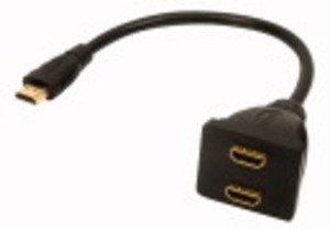 ADATTATORE SPINA HDMI-2PRESE HDMI - ERT 421241000