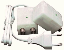 ALIMENTATORE TV STABILIZZATO 1 USCITA 12V 200MA CONNETTORE F - ESM 83940FC