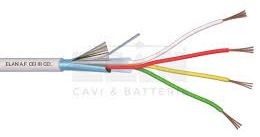 CAVO ALLARME 4X0.22+T+S - C1A 4S