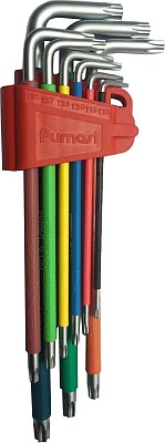 SET CHIAVI A BRUGOLA PZ.9 TORX - GI3 240403