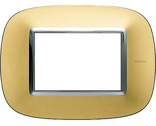 AXOLUTE - PLACCA 3P ORO SATINATO - BTI HB4803OSN