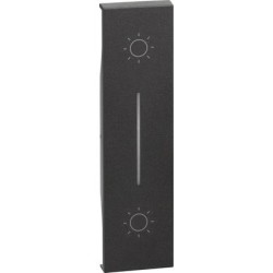 L.NOW - COVER DOPPIO PULSANTE 1M NERA - BTI KG05L