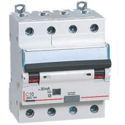 BTDIN60 - MAGN DIFF AC 4P 10A 6KA 30MA - BTI GN8843AC10