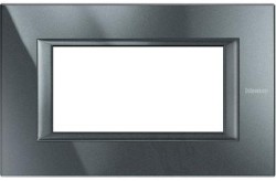 AXOLUTE - PLACCA 4P ANTRACITE - BTI HA4804HS
