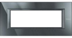 AXOLUTE - PLACCA 6P ANTRACITE - BTI HA4806HS