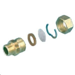 RACCORDERIA FILETTATO ESTERNO DN20-3/4"AG EASY DRILL - AUST 120EWA020034