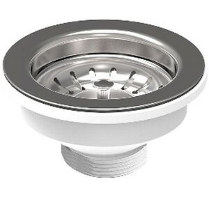 PILETTA PER LAVELLO CUCINA CON TROPPO PIENO RET. S/GRIGLI - DIA 371B197ALTR