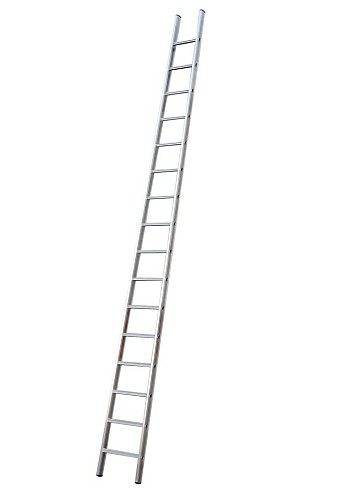 SCALA SVASATA 16 GRADINI ALLUMINIO MAX 150KG H.MAX 4,45MT - GIER AL650
